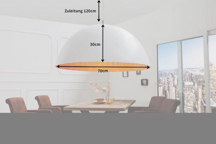 GLOW szürke-arany üvegszál függőlámpa 70cm