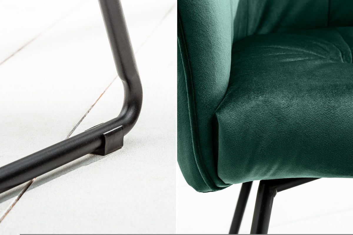 LOFT zöld fém szék