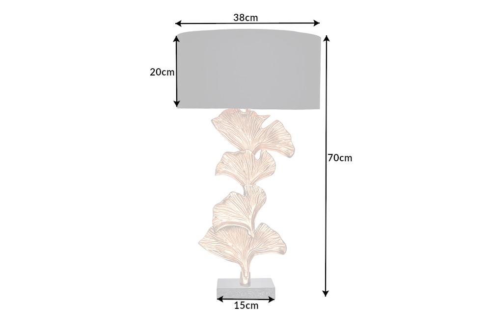 GINGKO arany alumínium asztali lámpa 70cm