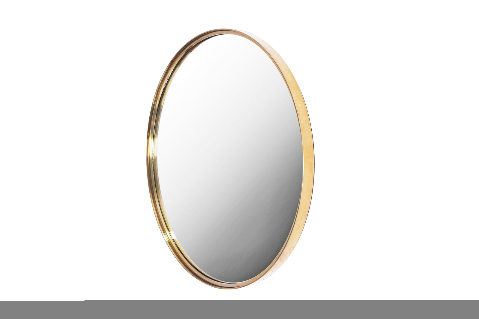 PORTRAIT arany acél tükör 50cm