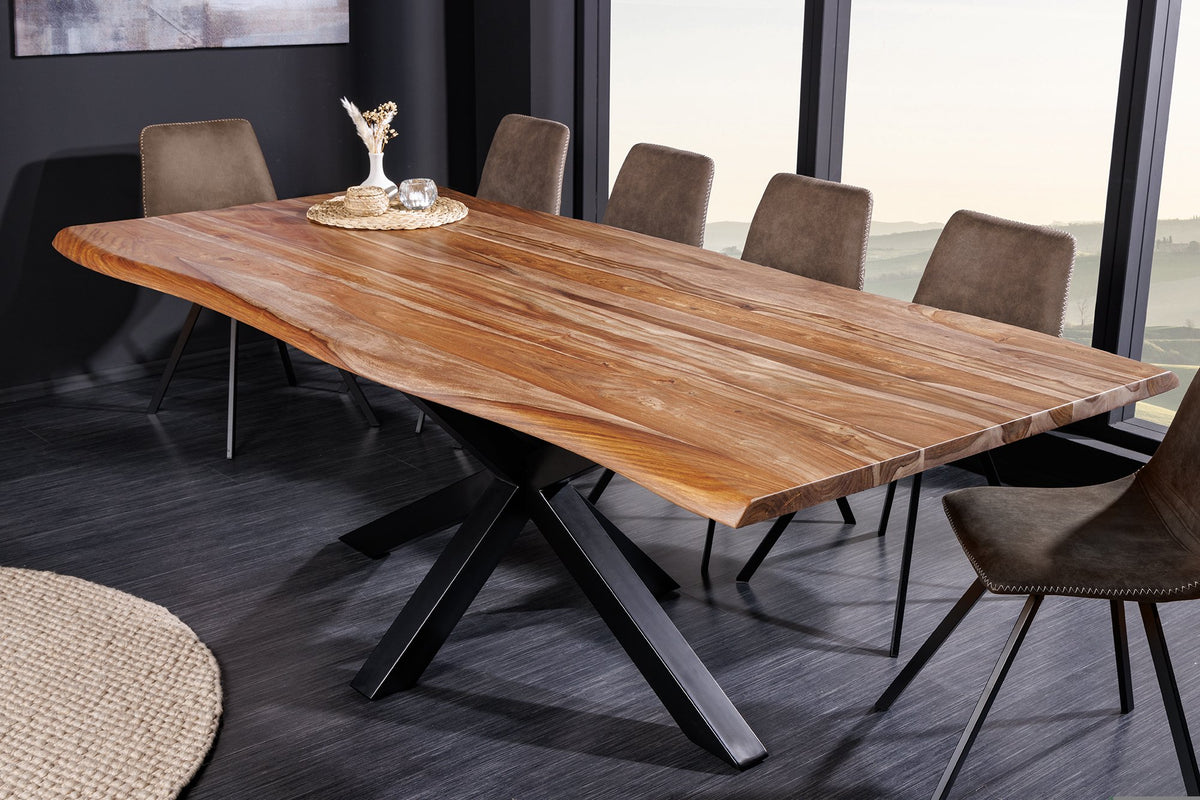 MAMMUT barna fa étkezőasztal 200cm