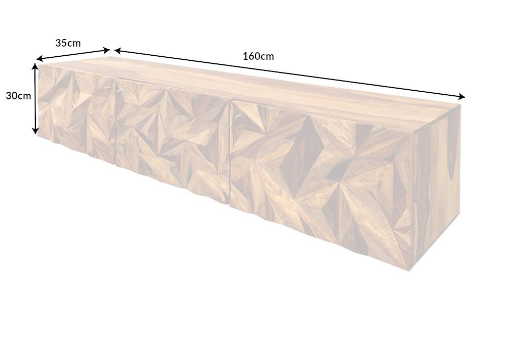 ALPINE barna fa tv szekrény 160cm