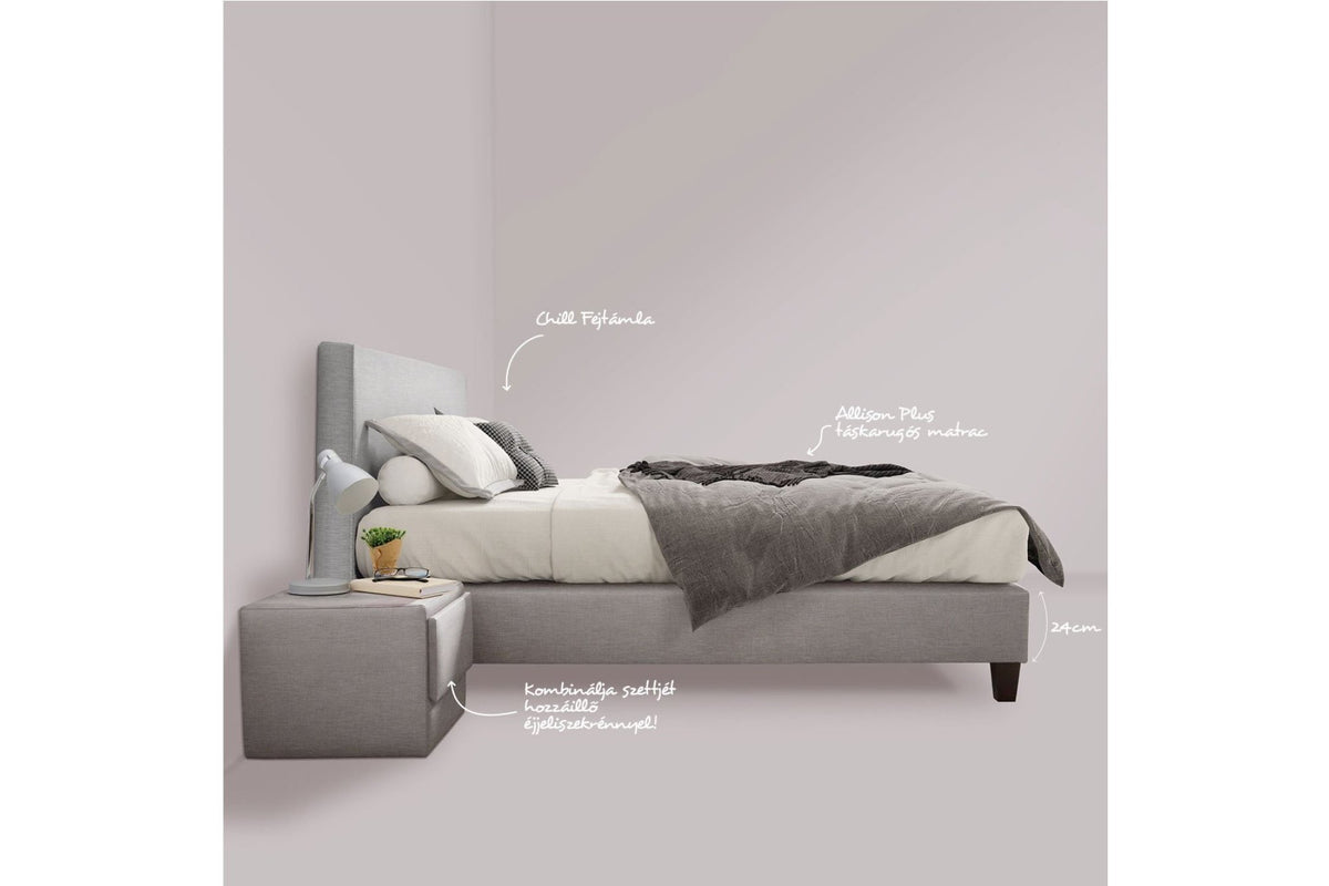 BE CHILL boxspring ágy 90 cm