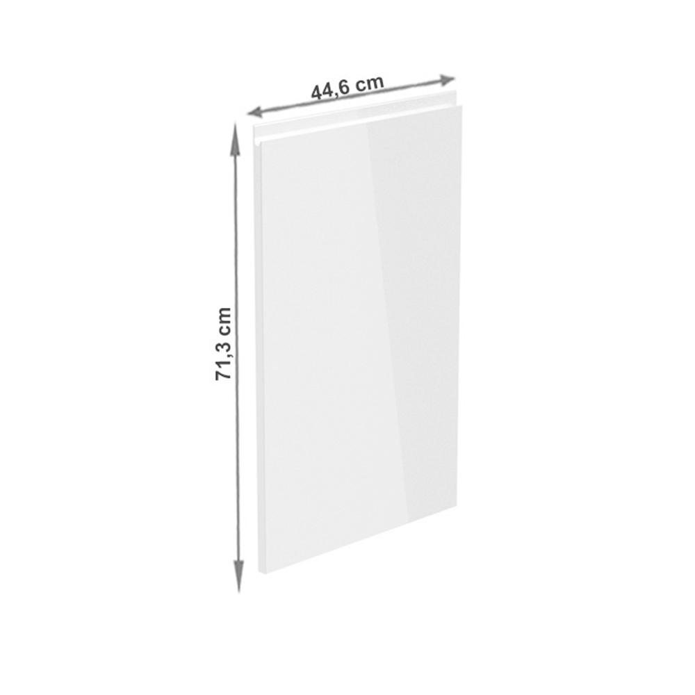 AURORA fehér mdf mosogatógép előlap 59,6cm