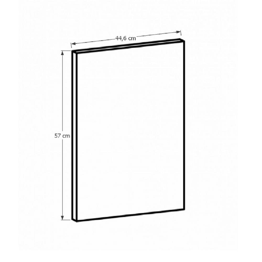 PROVANCE barna mdf mosogatógép előlap 44,6cm