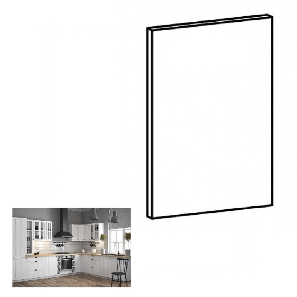 PROVANCE barna mdf mosogatógép előlap 44,6cm