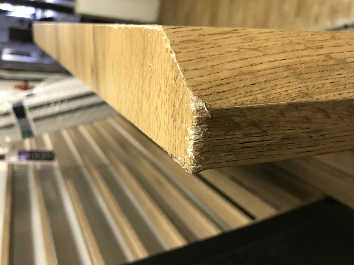 WILD tölgybarna fa étkezőasztal 180 cm - SZÉPSÉGHIBÁS