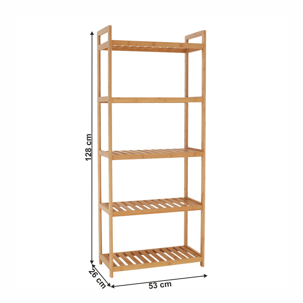 FIORE III barna bambusz polc