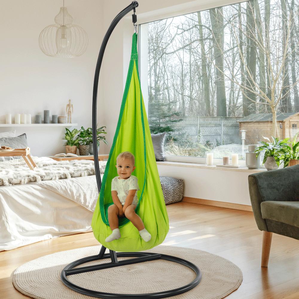 SIESTA zöld függőfotel - Állvány nélkül