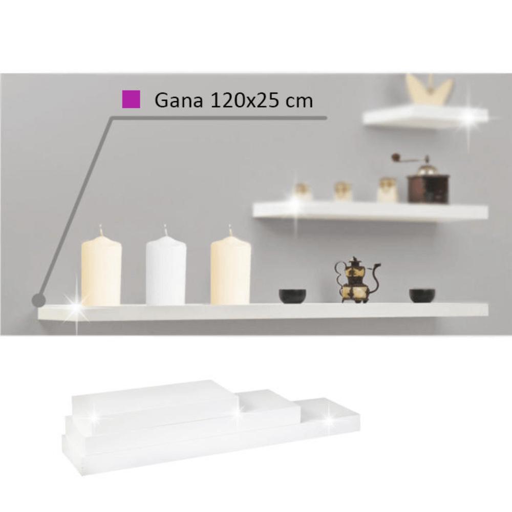 GANA fehér mdf polc