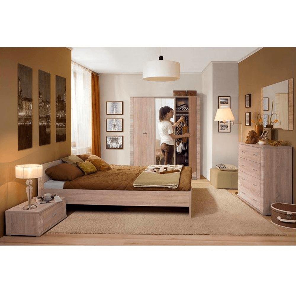 GRAND barna mdf étkezőasztal 210cm