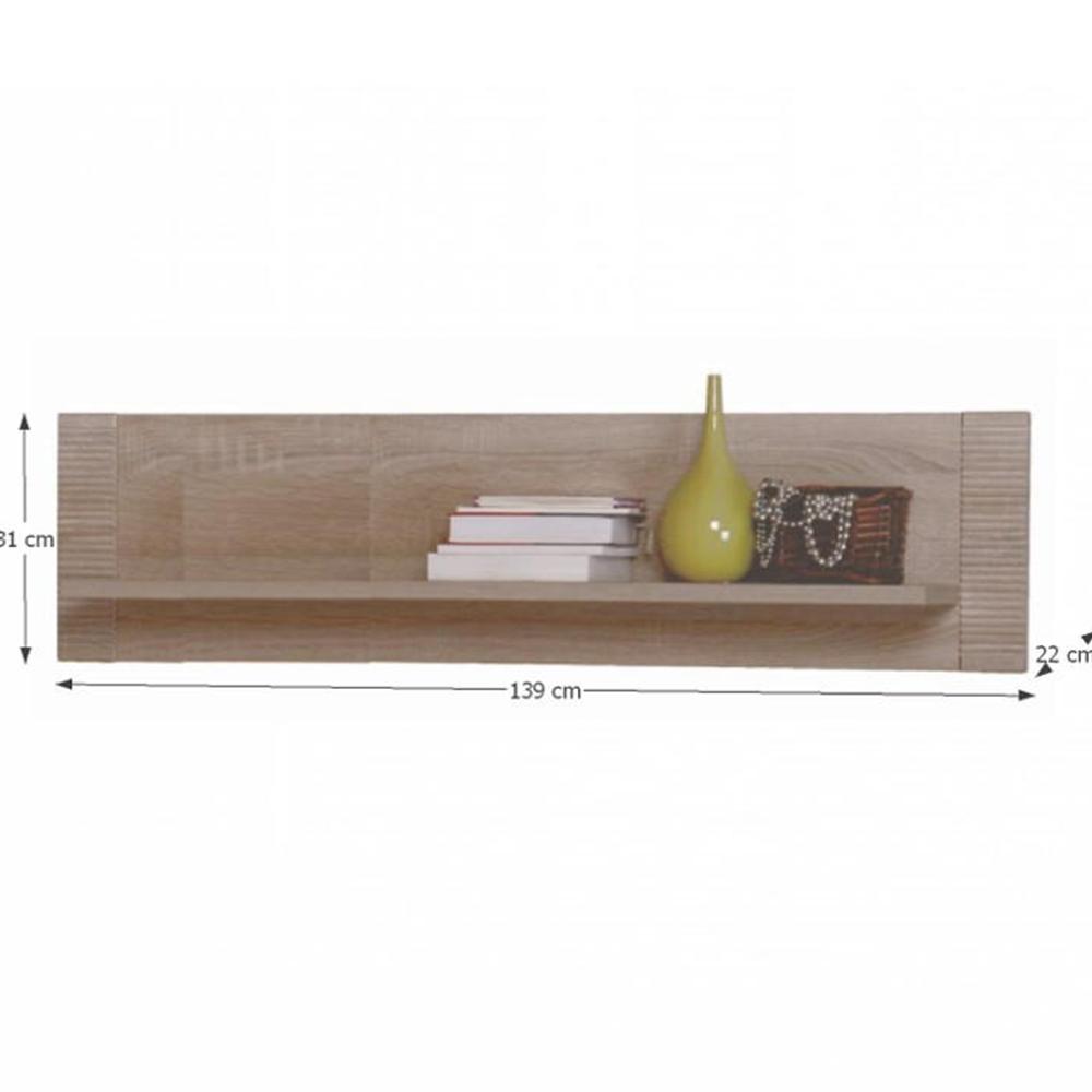 GRAND barna mdf polc