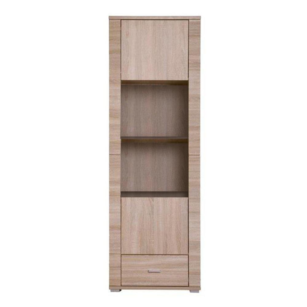 GRAND barna mdf vitrin