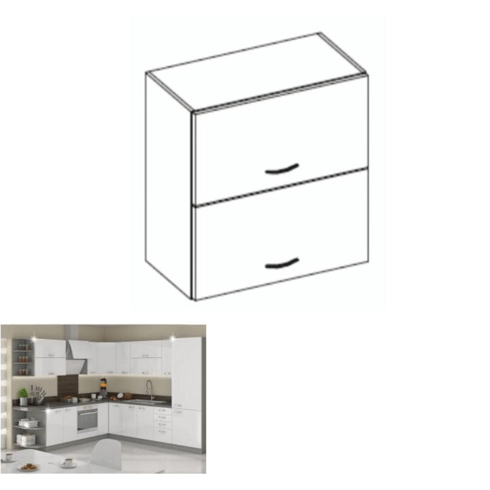 PRADO C fehér mdf felső konyhaszekrény 60cm