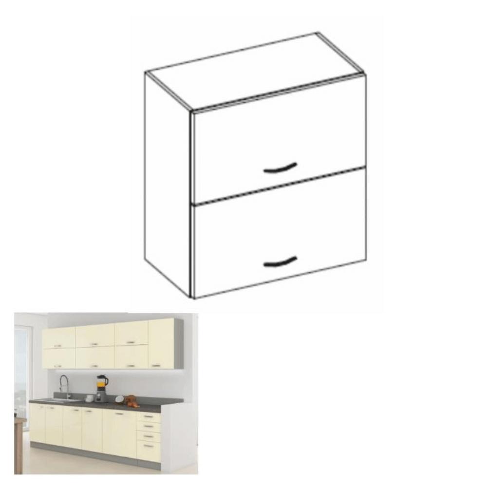 PRADO C bézs mdf felső konyhaszekrény 60cm