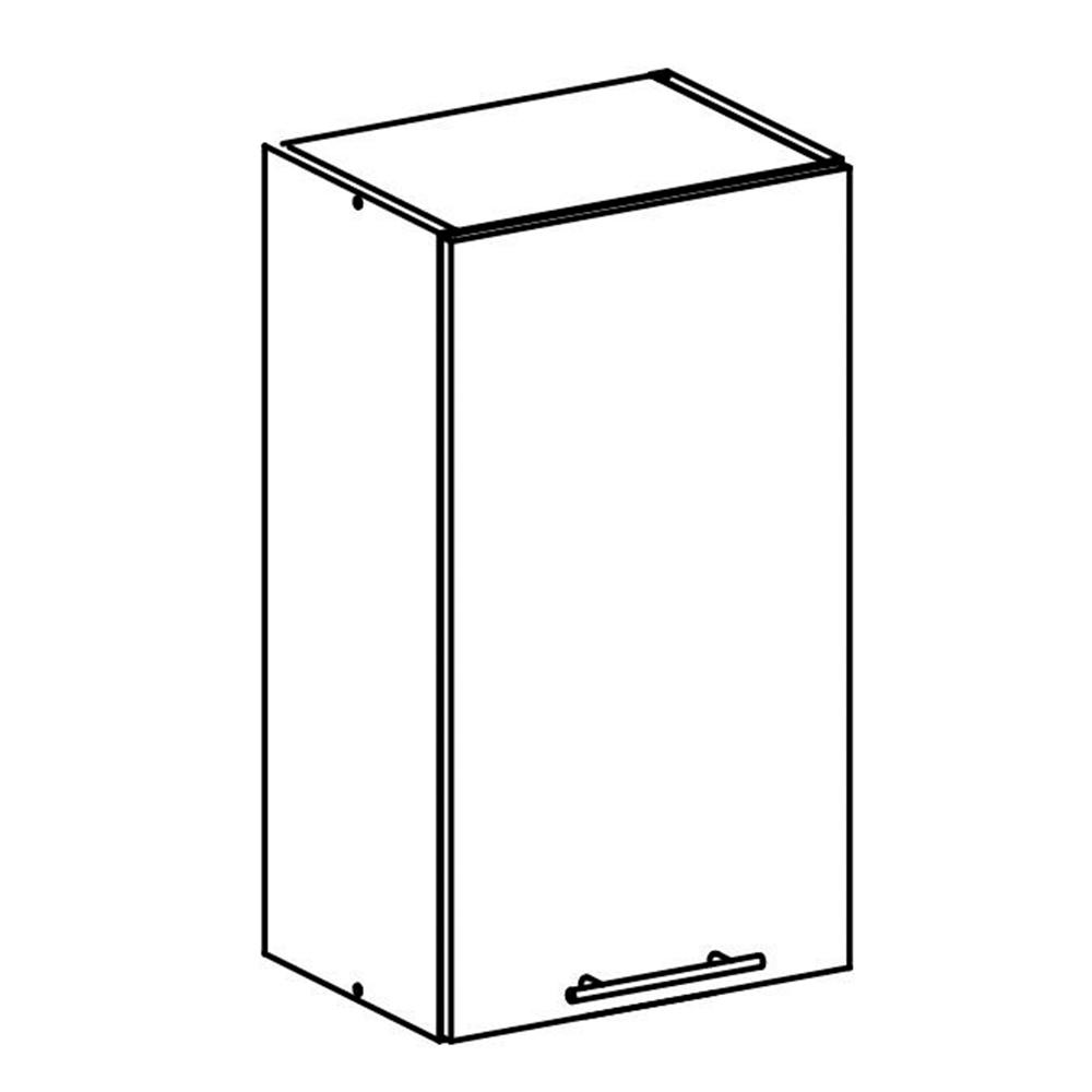 FABIANA fehér mdf felső konyhaszekrény 40cm