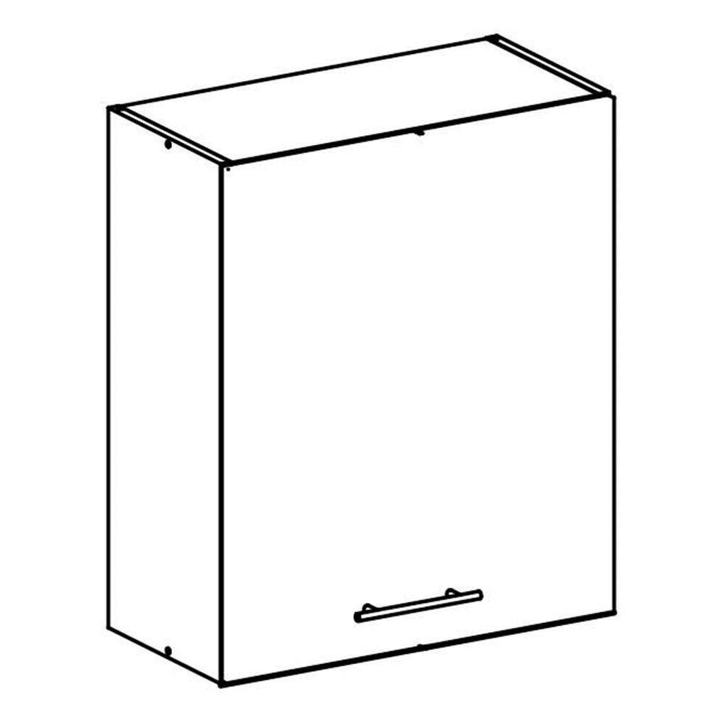 FABIANA fehér mdf felső konyhaszekrény 60cm