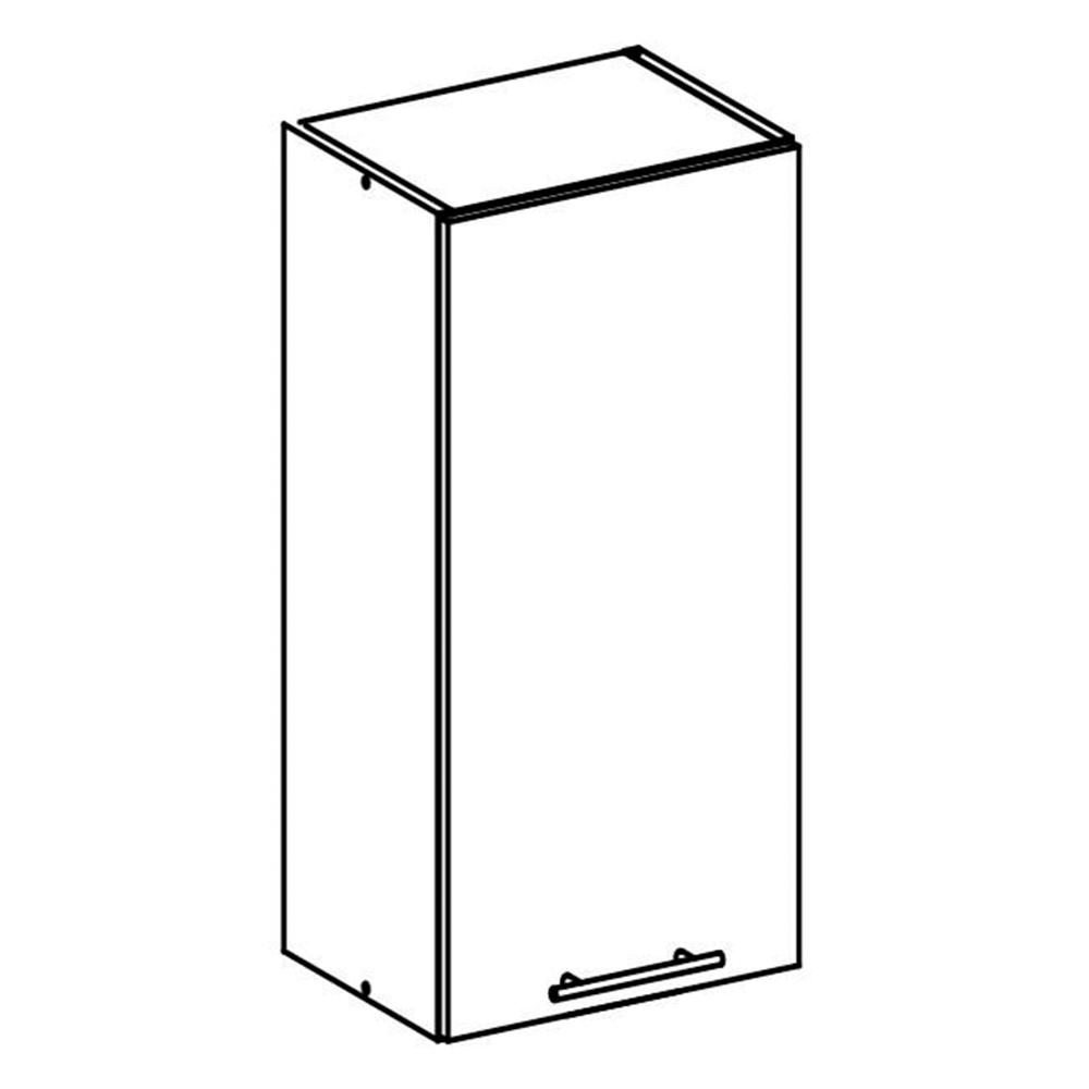 FABIANA fehér mdf felső konyhaszekrény 30cm