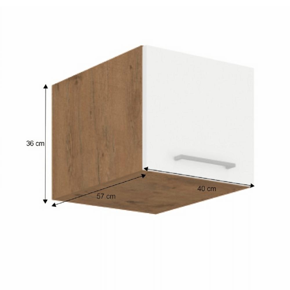 VEGA C fehér mdf felső konyhaszekrény 40cm