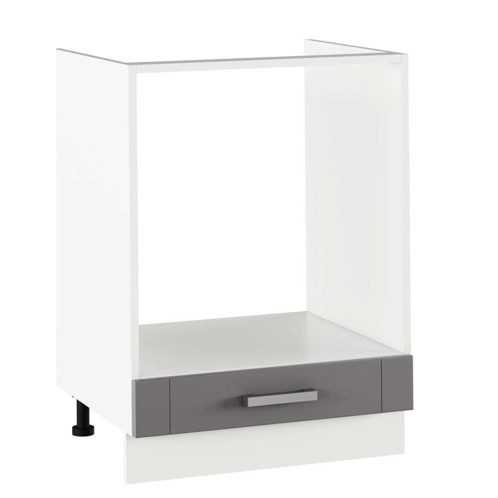 JULIA sötétszürke mdf alsó konyhaszekrény 60cm