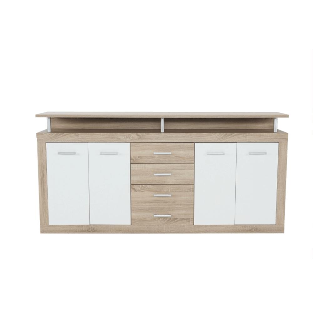 JUNO fehér mdf komód