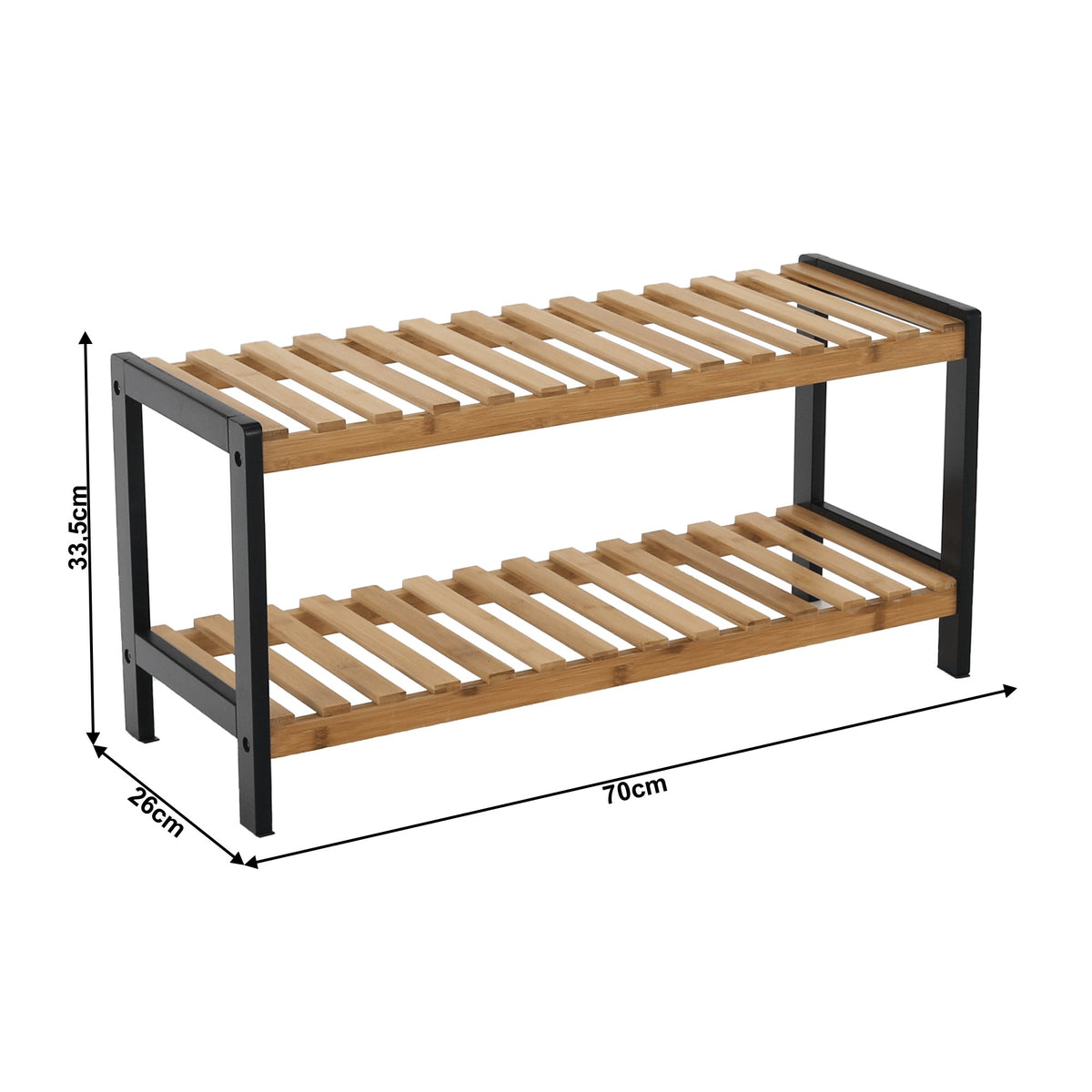 KONTRE bambusz cipőtartó