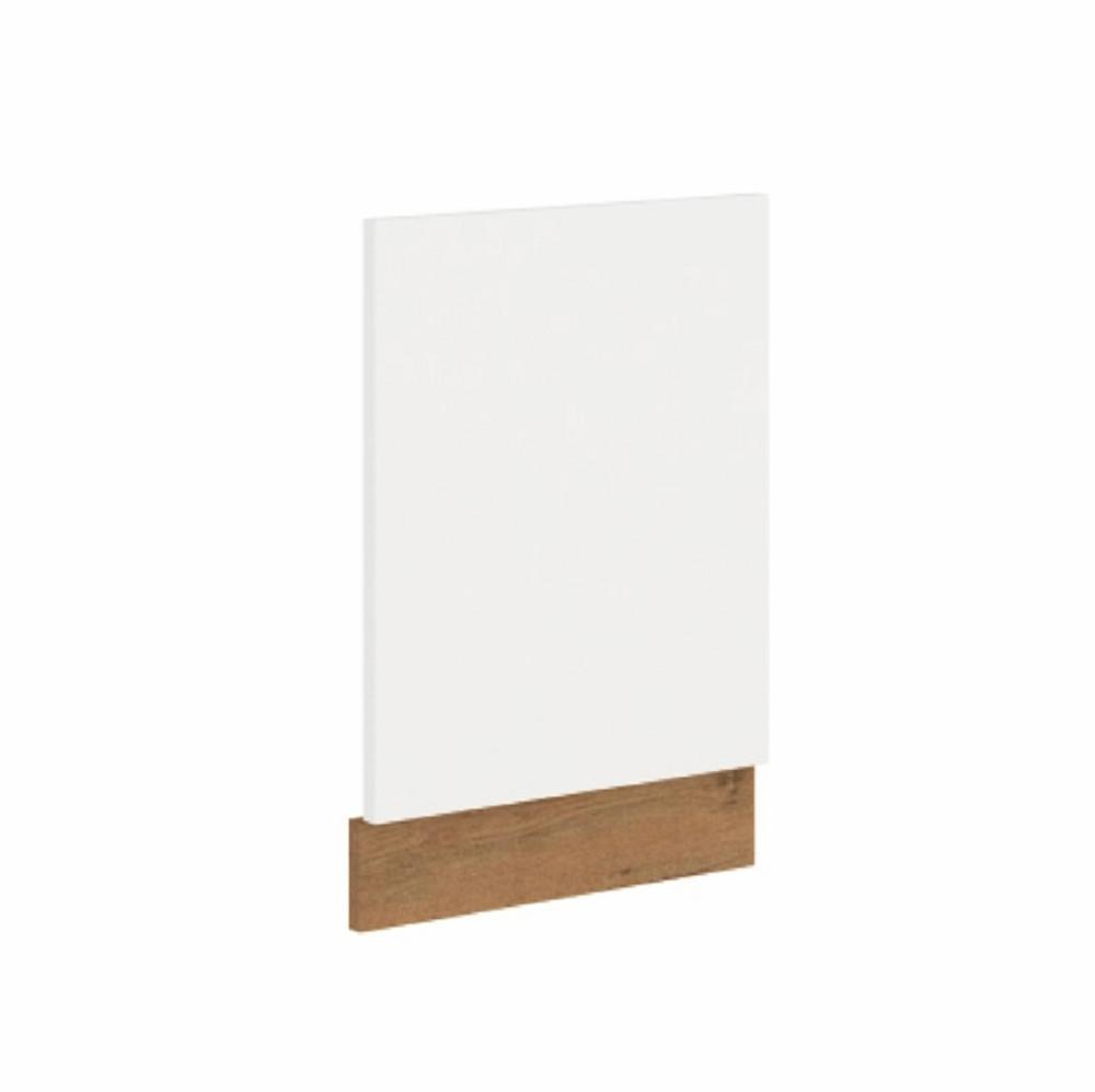 VEGA fehér mdf mosogatógép előlap 44,6cm