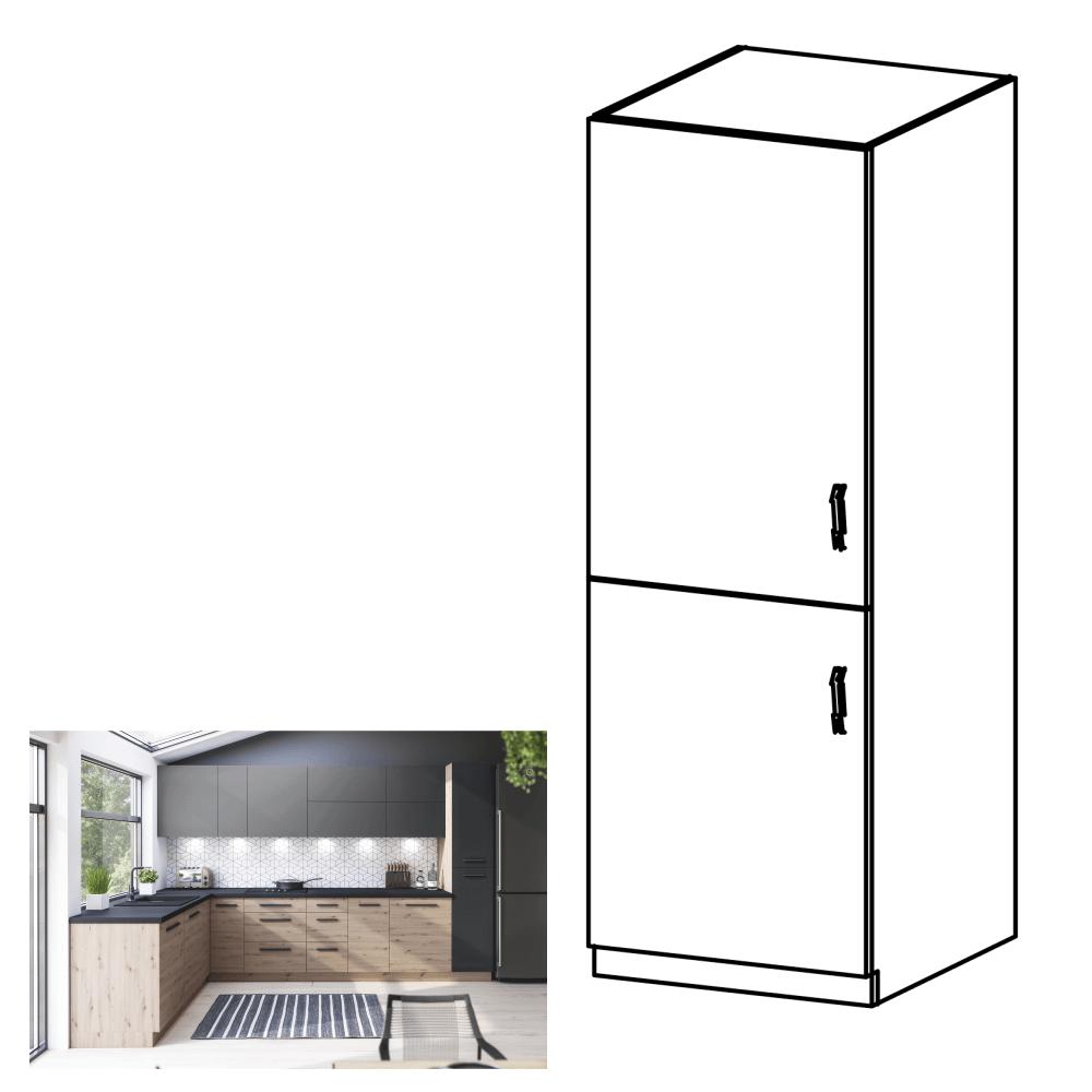 LANGEN barna mdf magasszekrény balos 60cm