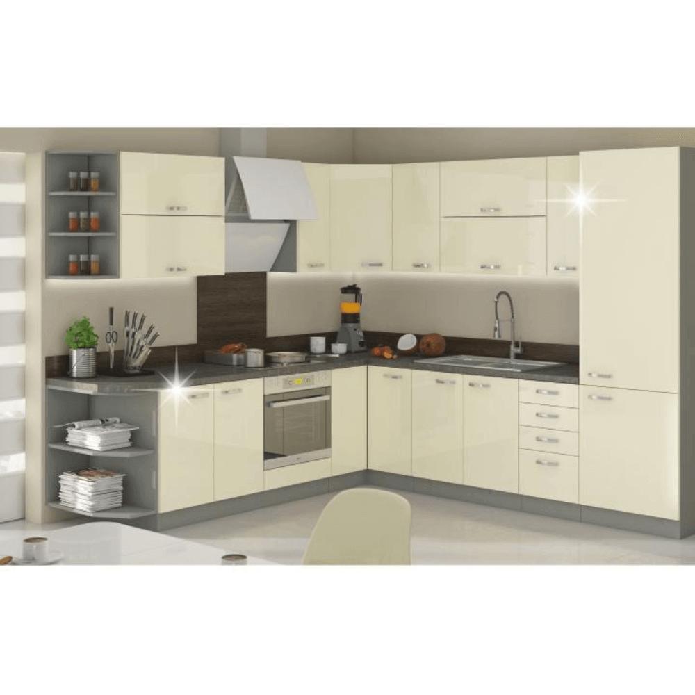 PRADO bézs mdf felső konyhaszekrény 40cm