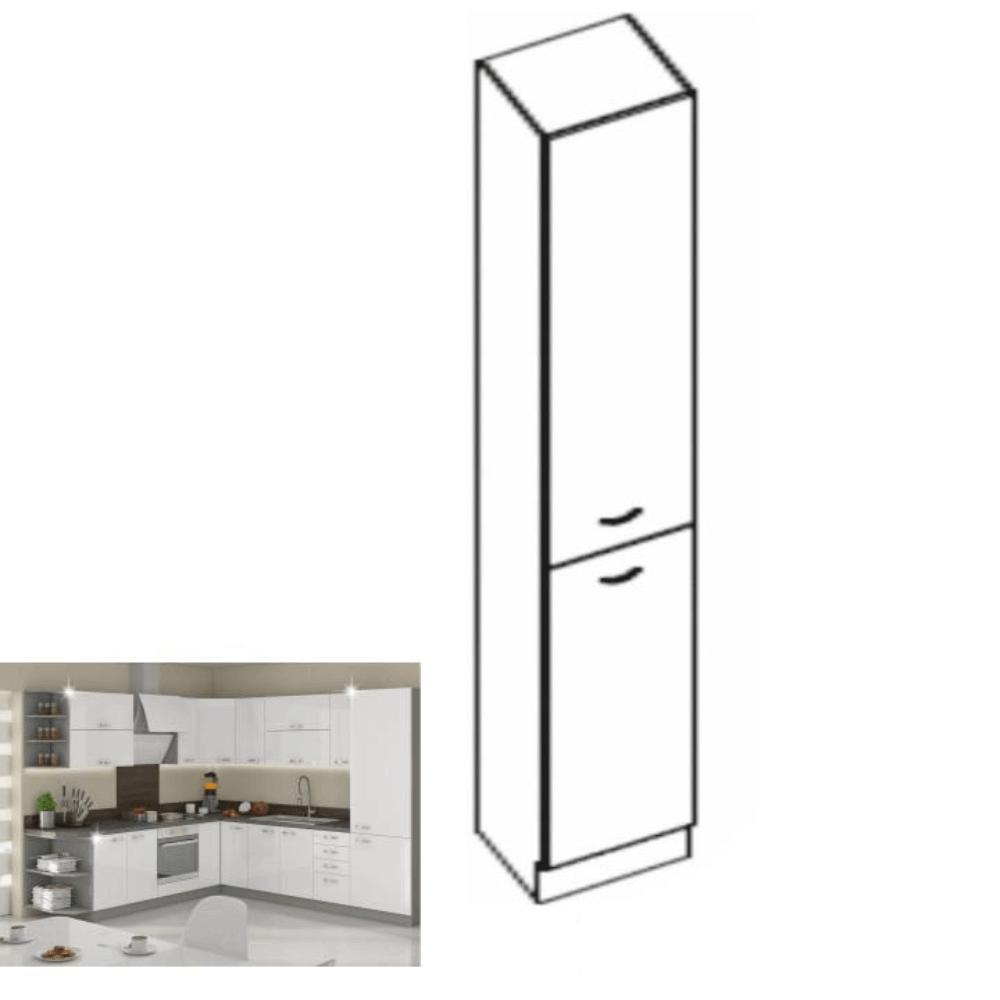PRADO fehér mdf álló konyhaszekrény 40cm