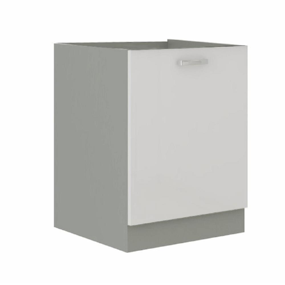 PRADO fehér mdf alsó konyhaszekrény 60cm