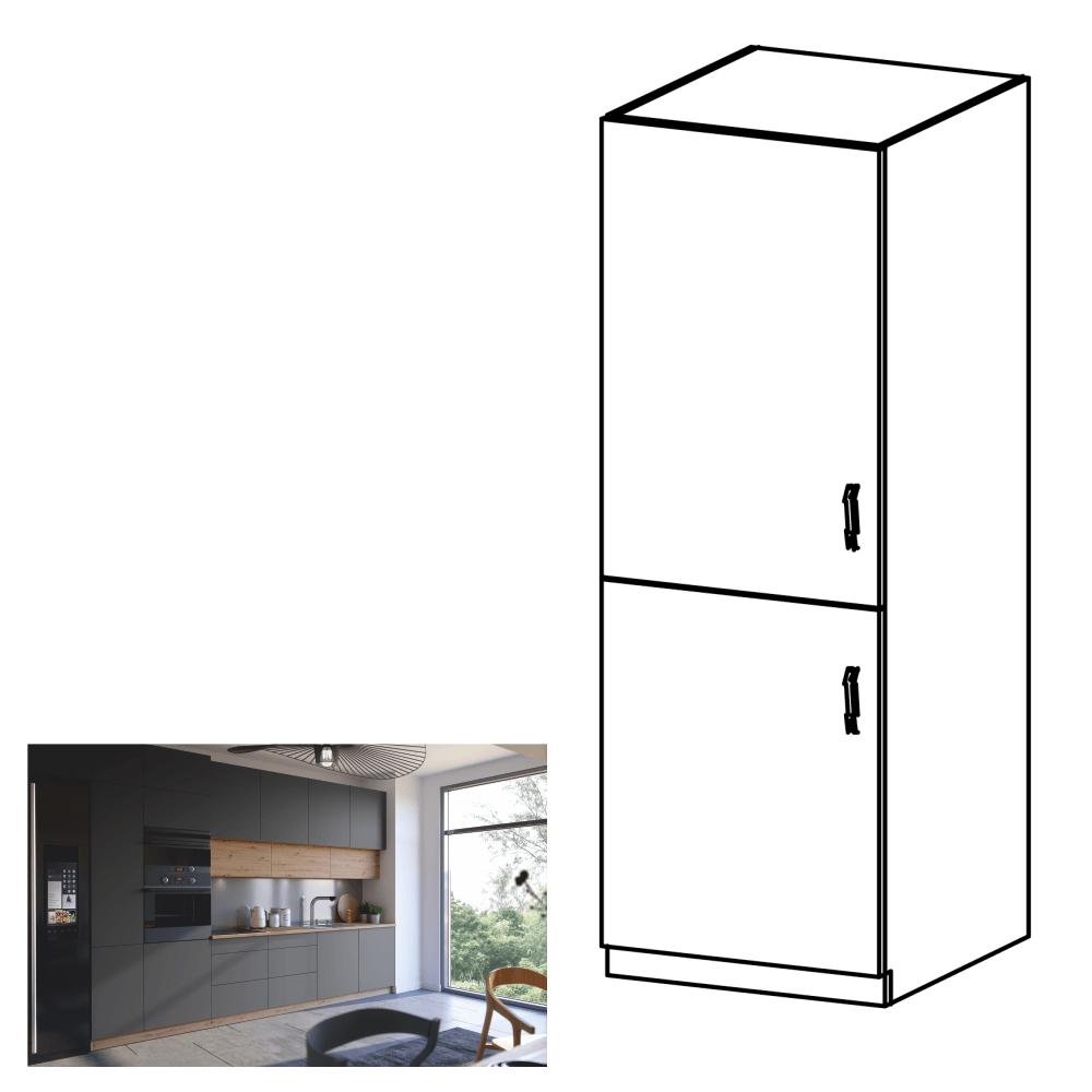 LANGEN szürke mdf magasszekrény balos 60cm