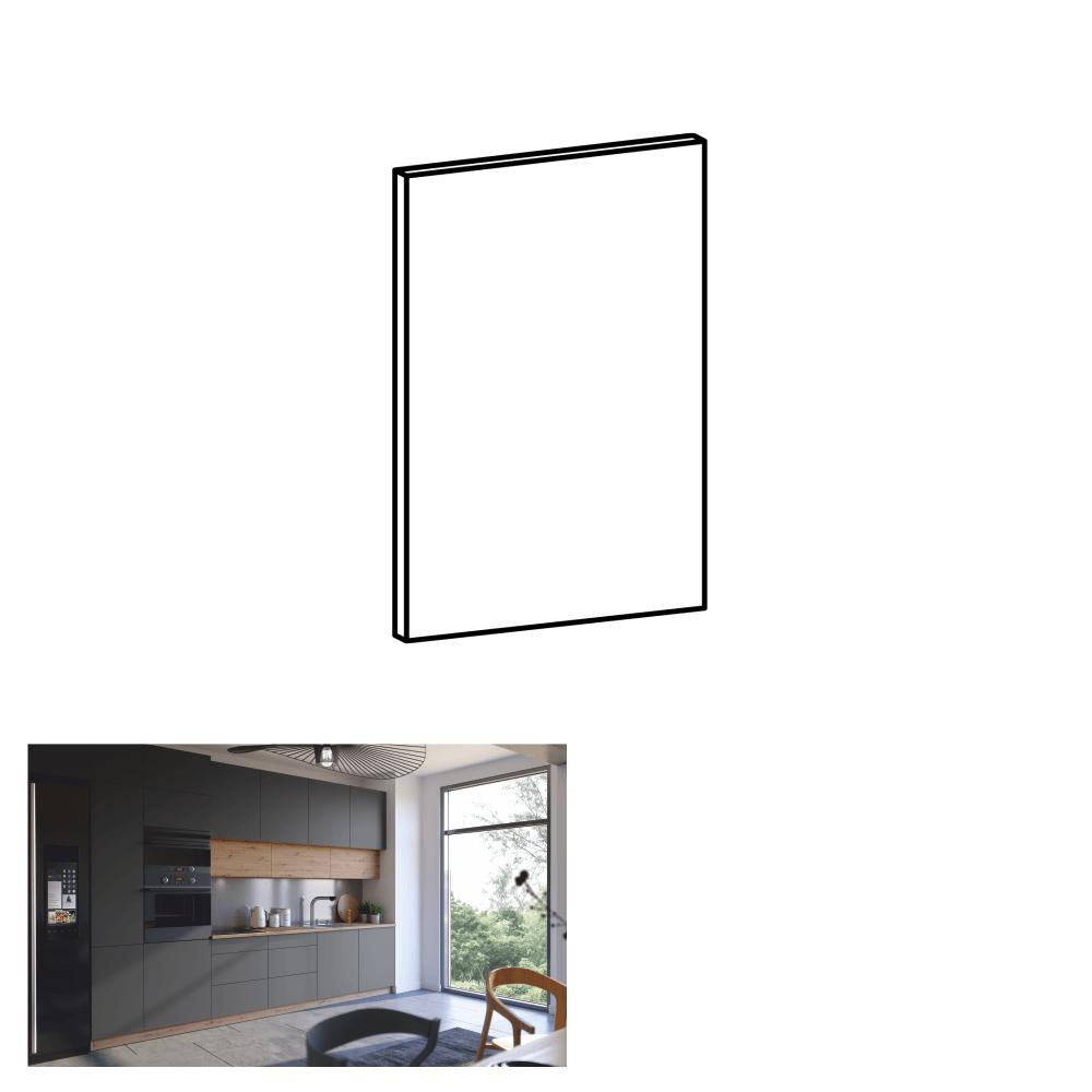 LANGEN szürke mdf mosogatógép előlap 44,6cm
