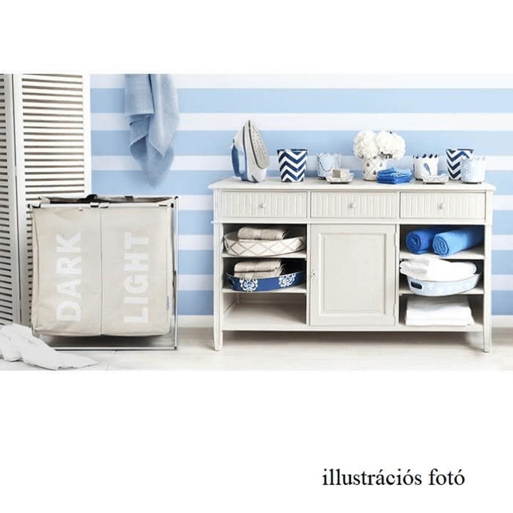 LAUNDRY bézs szövet szennyeskosár