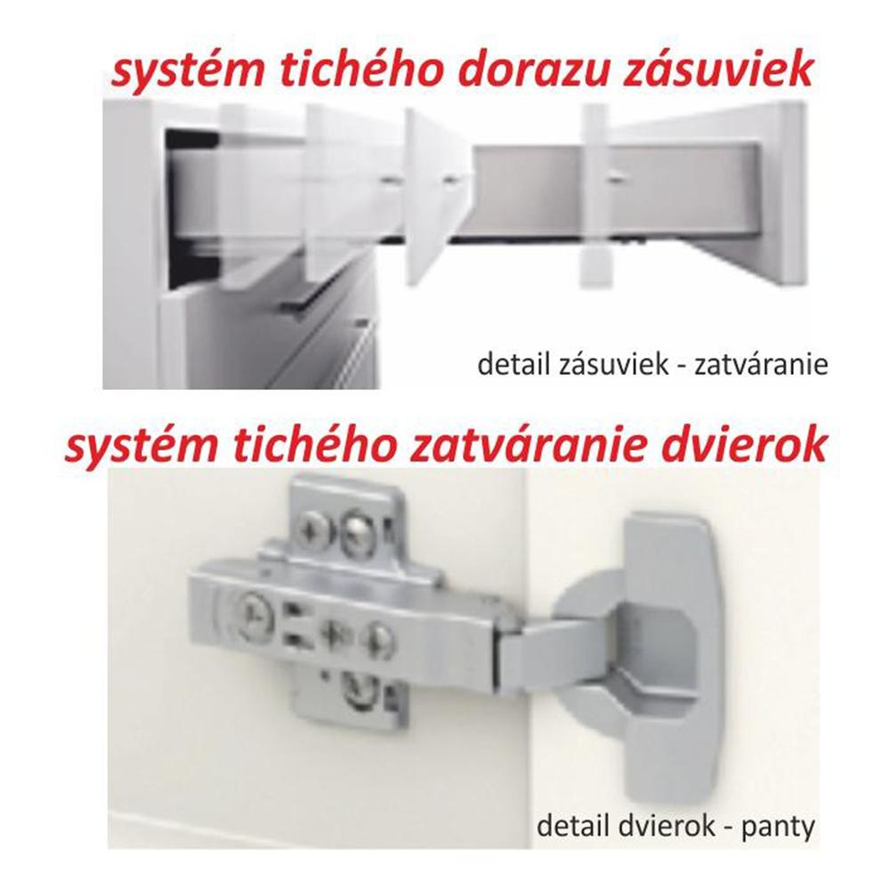 LINE barna mdf tűzhely szekrény