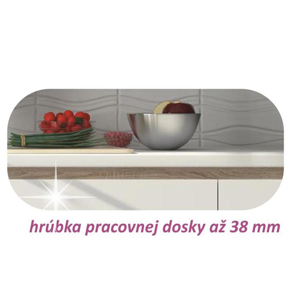 LINE fehér mdf fiókos alsó konyhaszekrény 60cm
