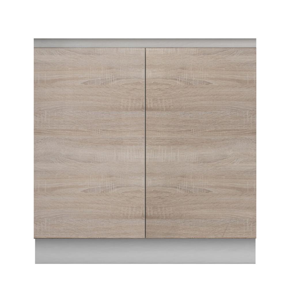 LINE II barna mdf alsó konyhaszekrény 80cm