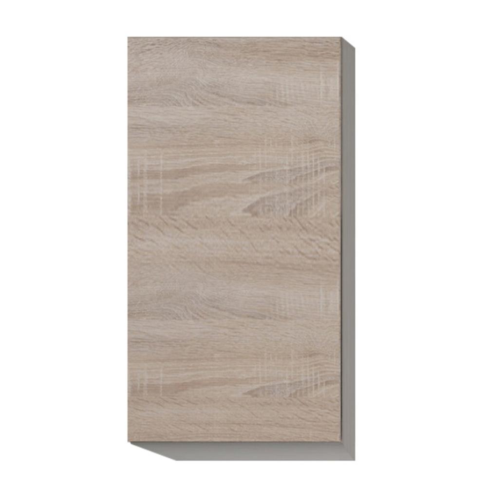 LINE barna mdf felső konyhaszekrény jobbos 30cm
