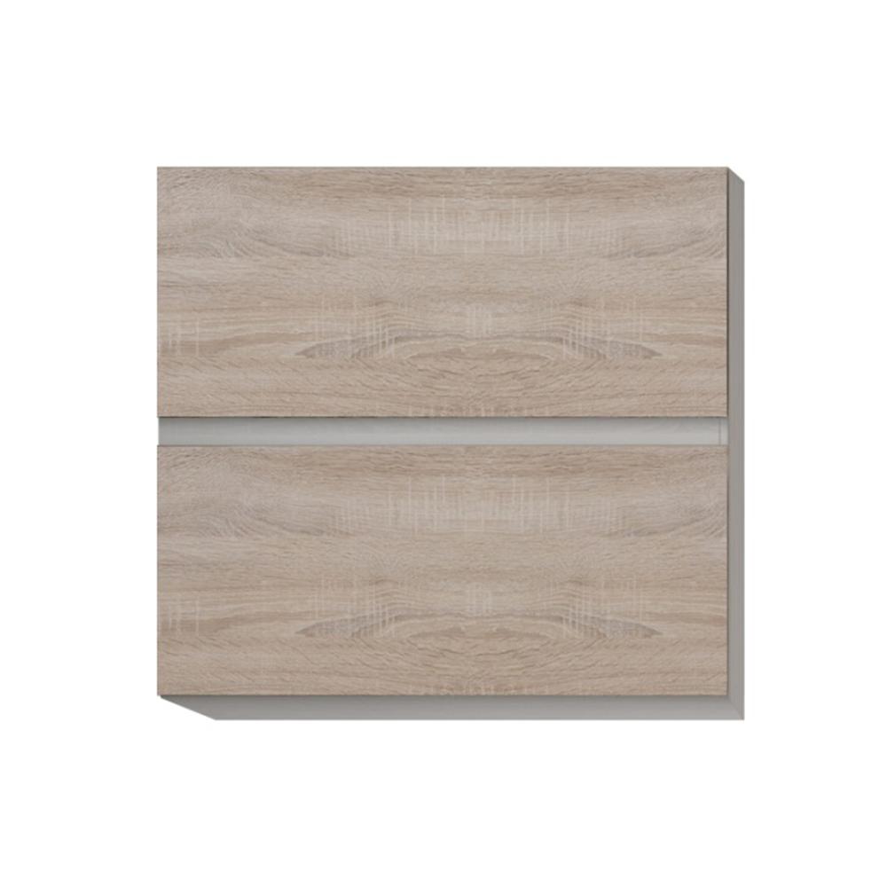 LINE C barna mdf felső konyhaszekrény 60cm