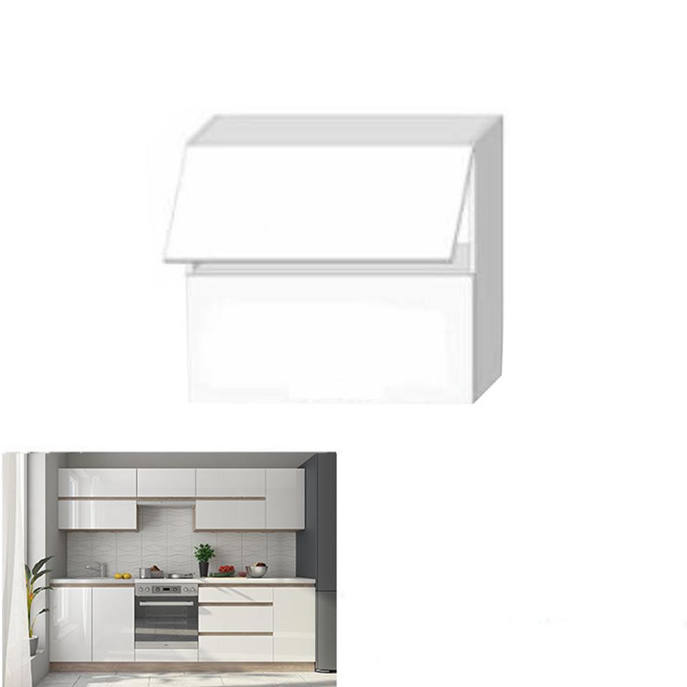 LINE E fehér mdf felső konyhaszekrény 80cm