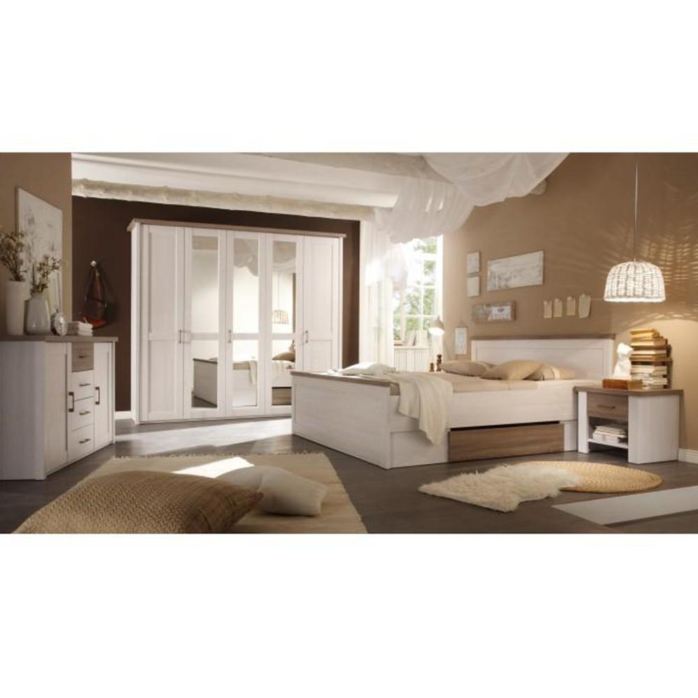 LUMERA fehér mdf szekrény