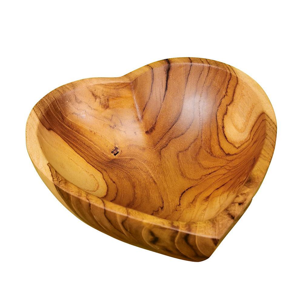 MAKAM szív alakú fa tál