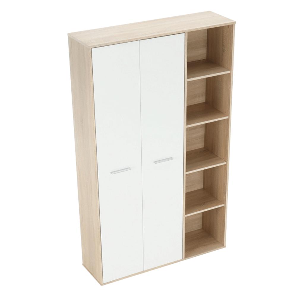 MAURUS fehér mdf kétajtós szekrény