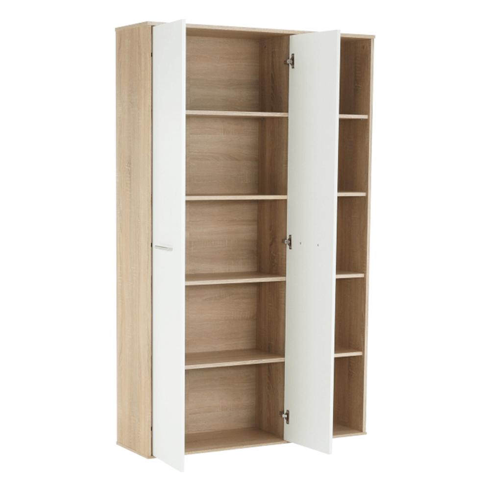 MAURUS fehér mdf kétajtós szekrény