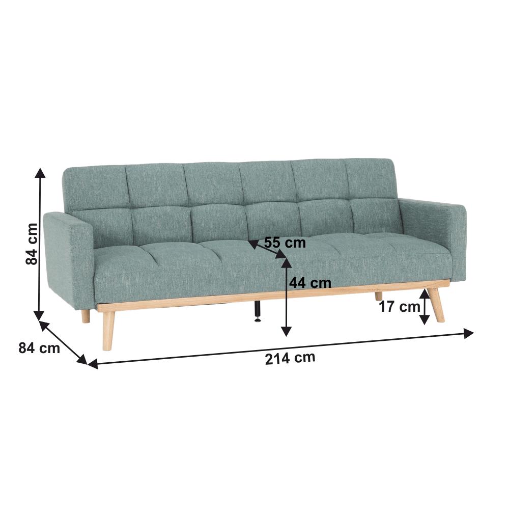 MAVERA menta mdf kanapé