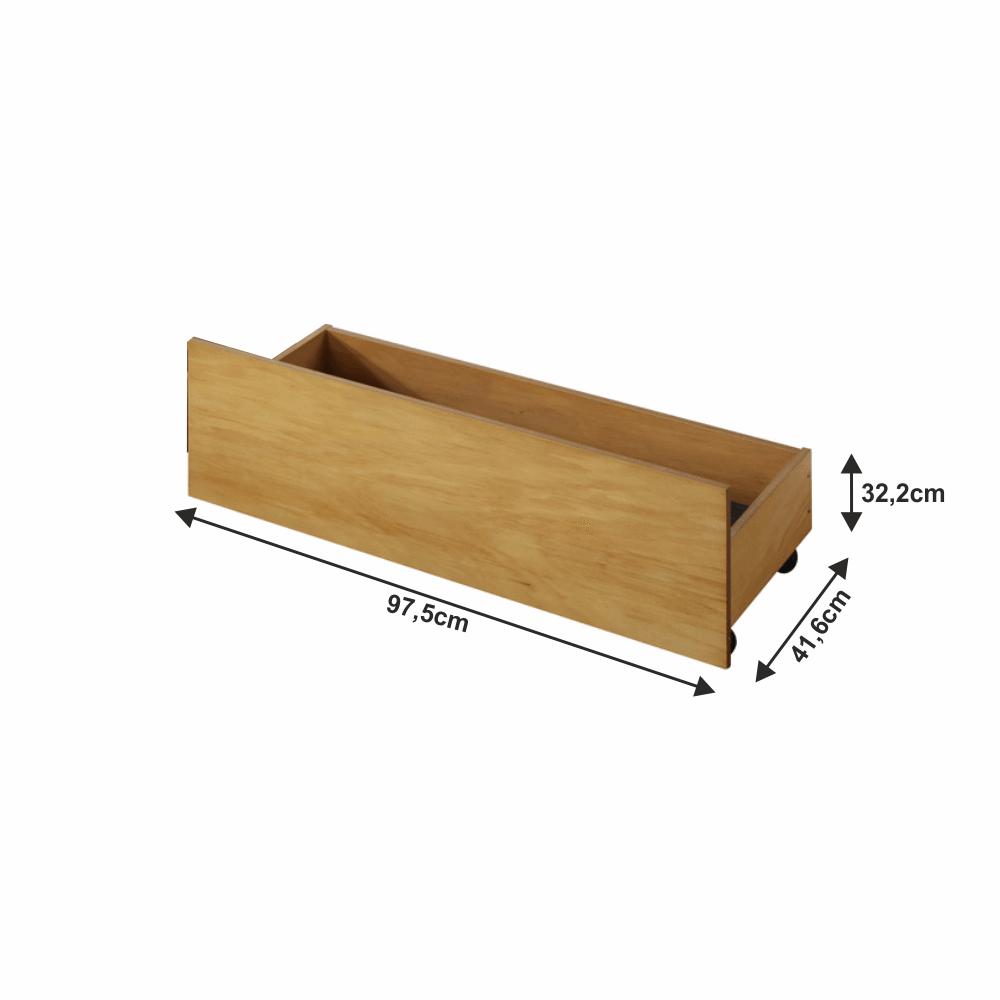 MIDEA barna mdf ágyneműtartó