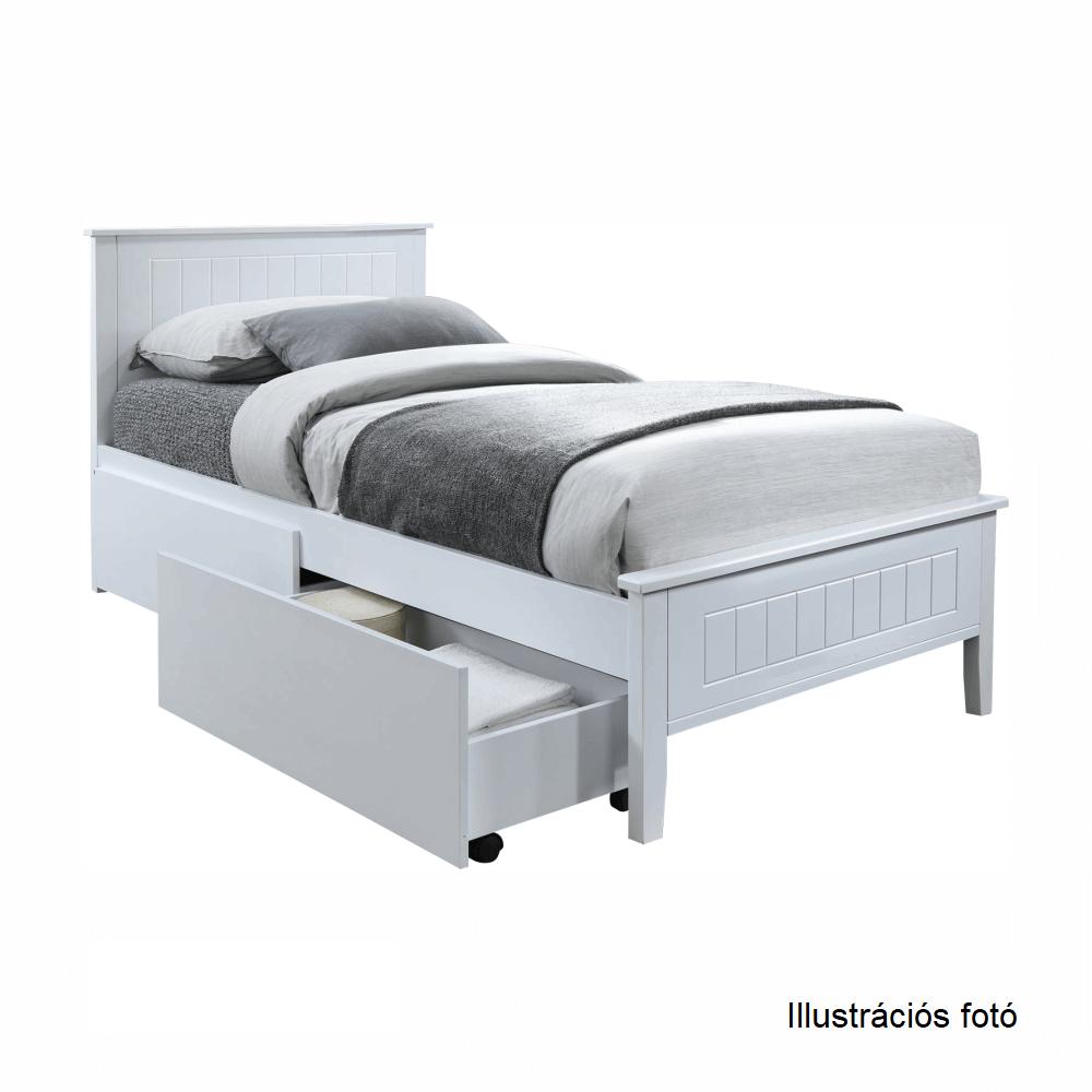 MIDEA fehér mdf ágy