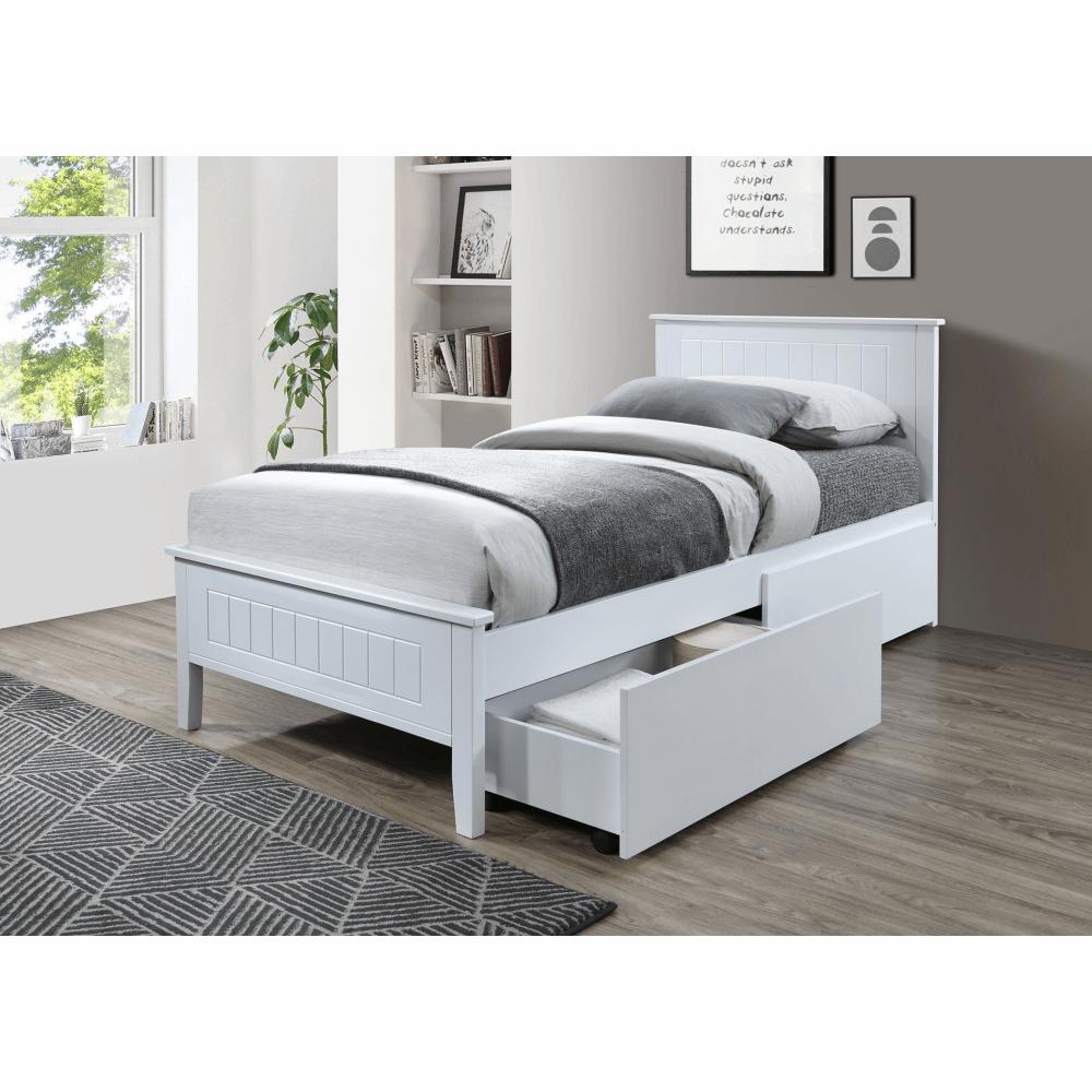 MIDEA fehér mdf ágy