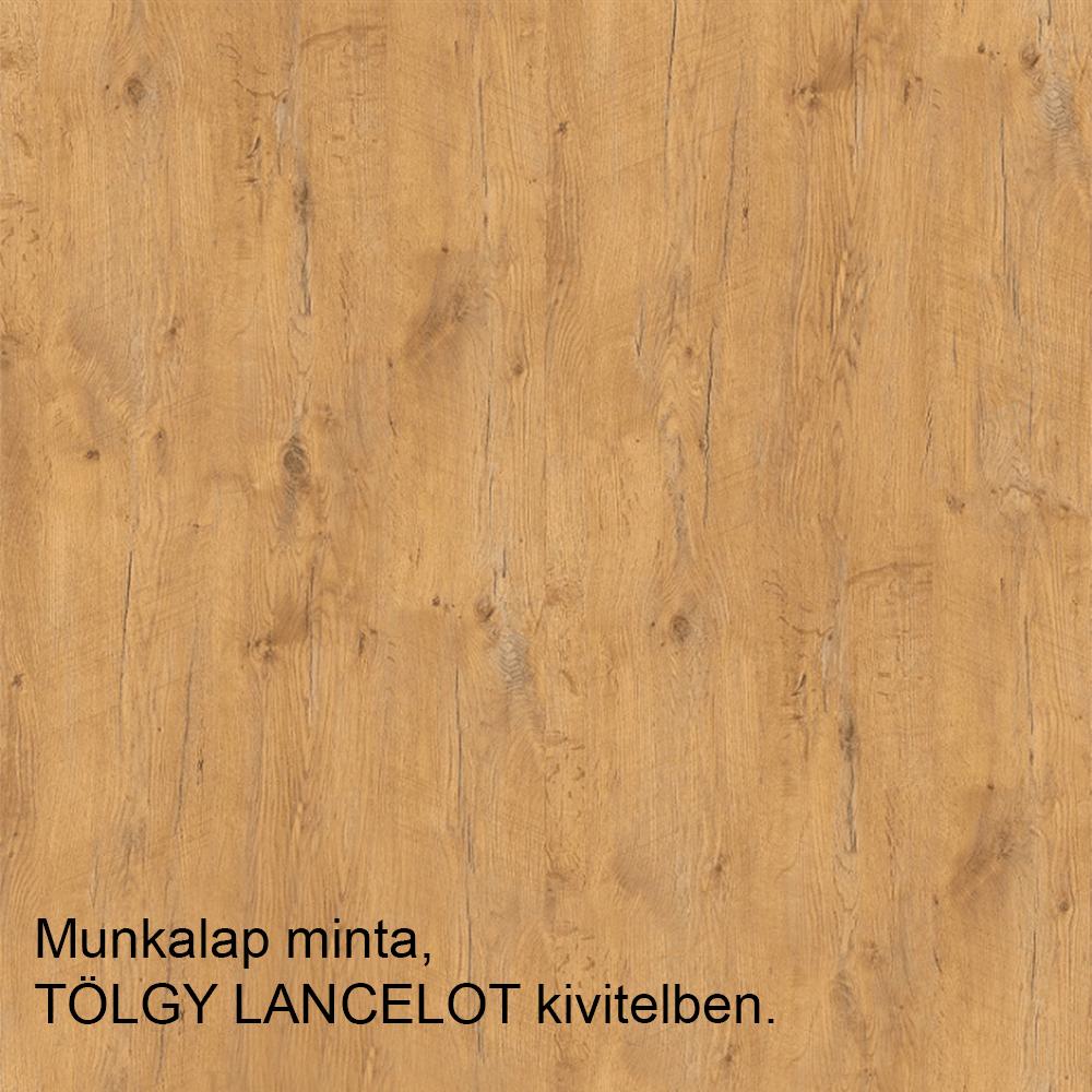 VEGA F szürke mdf felső konyhaszekrény 80cm