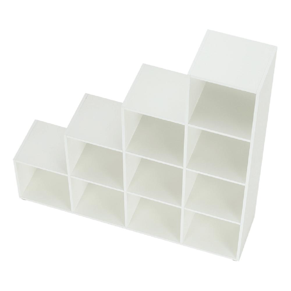 NORAH fehér mdf könyvespolc